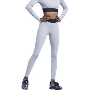 Reebok Cardi B Thick Ribbed Athletic Leggings - Size XS